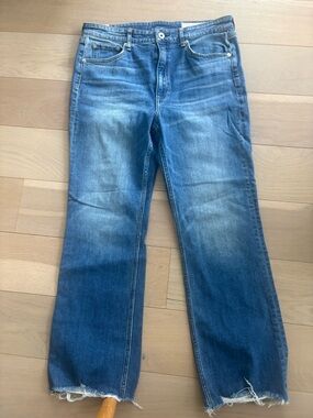 Rag & Bone Nina High Rise Ankle Flare Jeans - Size 31